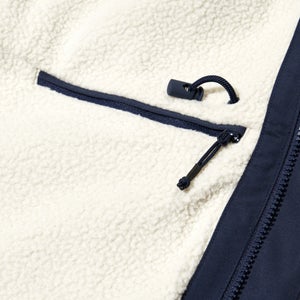 Women's Foxghyll Hooded Parka - Dark Blue/Natural