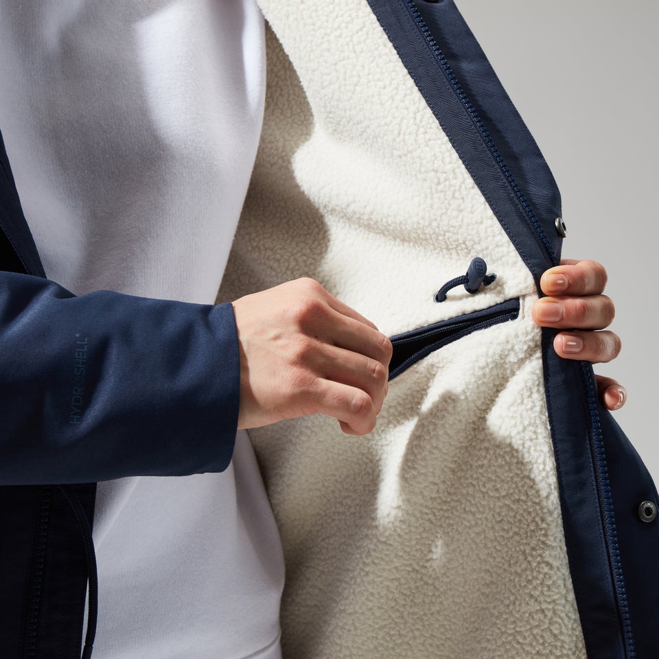 Foxghyll Parka für Damen - Dunkelblau/Naturfarben