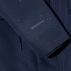 Women's Foxghyll Hooded Parka - Dark Blue/Natural