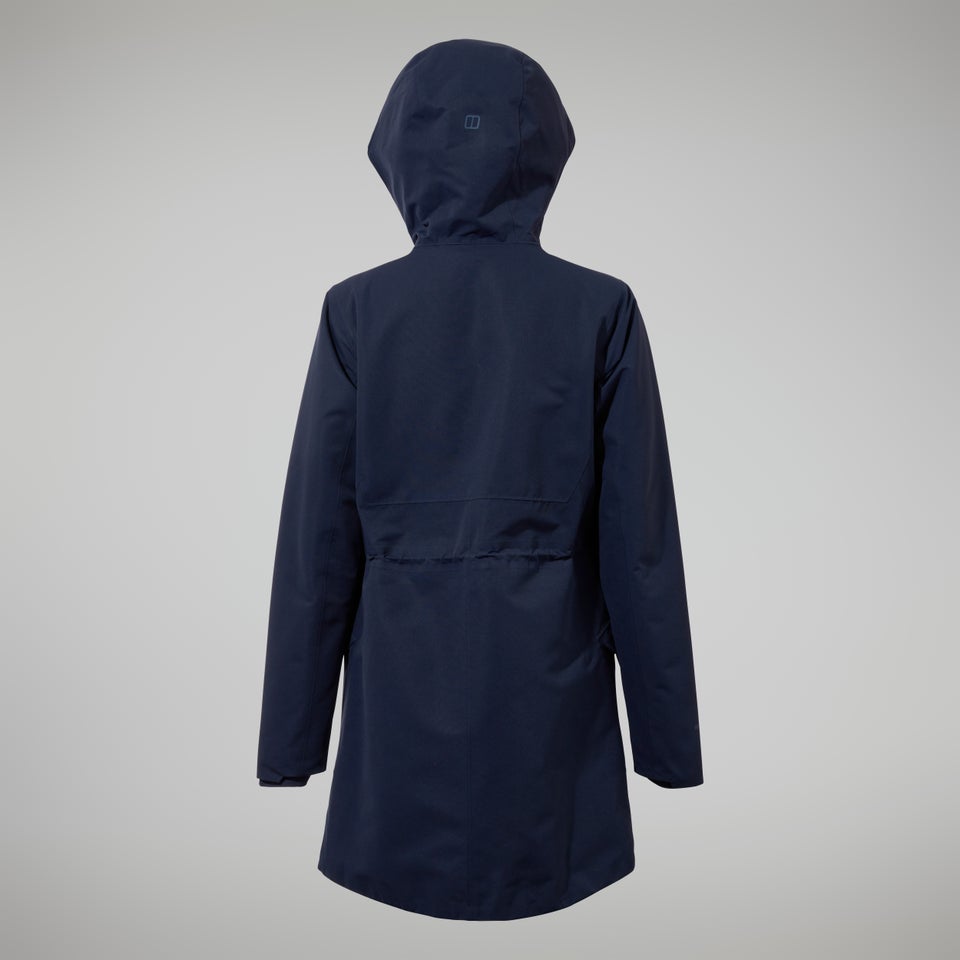 Foxghyll Parka für Damen - Dunkelblau/Naturfarben