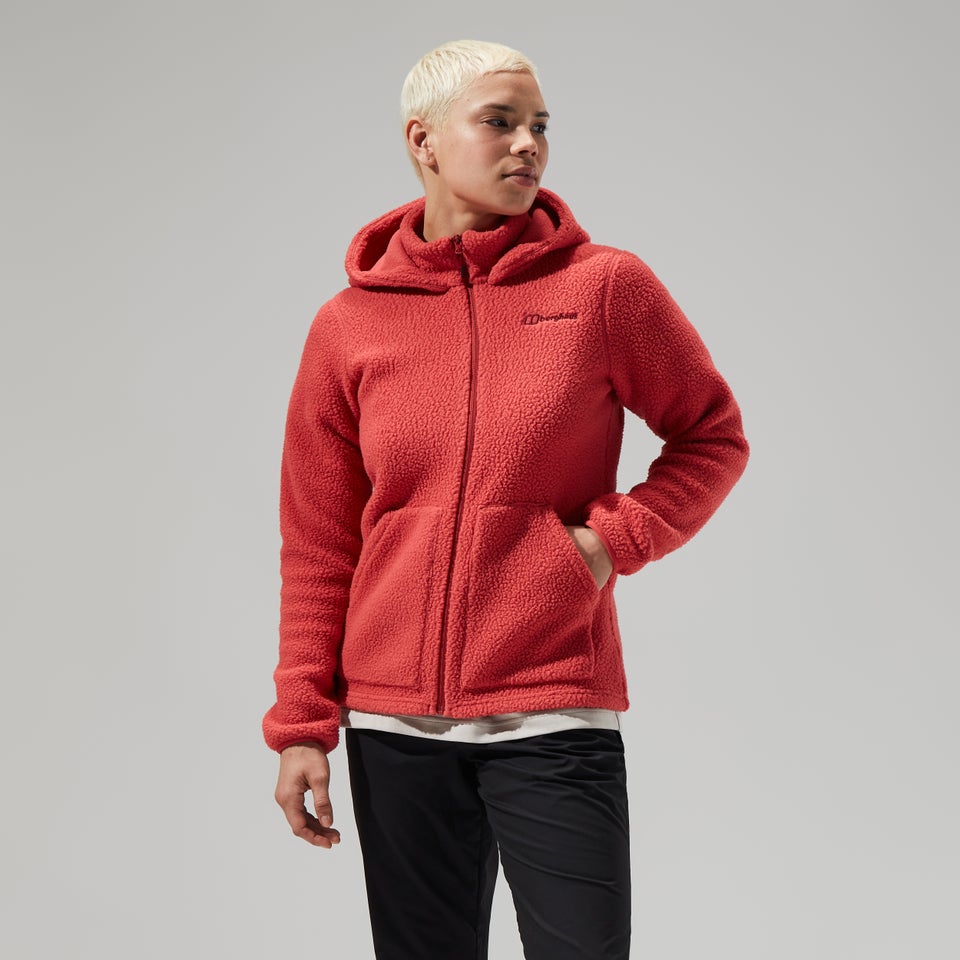 Women's Darria FZ Hooded Jacket - Red
