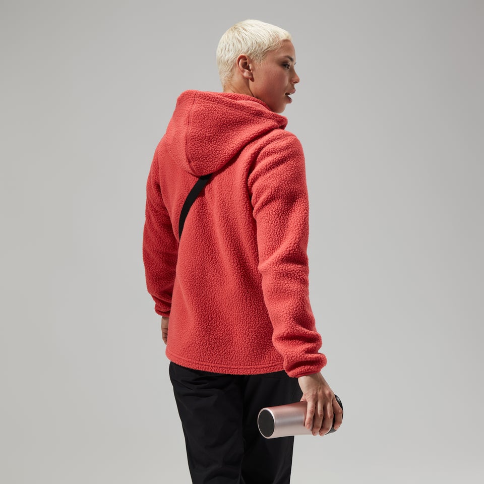 Women's Darria FZ Hooded Jacket - Red