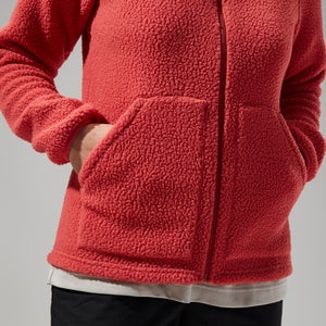 Women's Darria FZ Hooded Jacket - Red