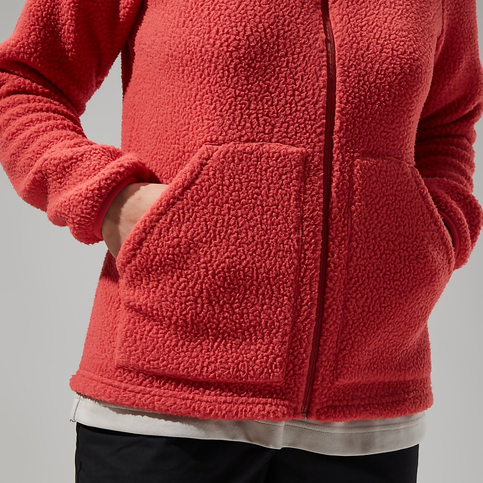 Women's Darria FZ Hooded Jacket - Red