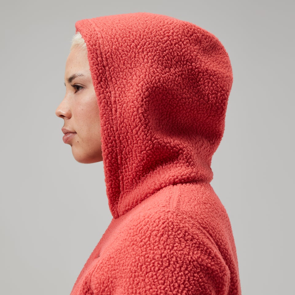 Women's Darria FZ Hooded Jacket - Red