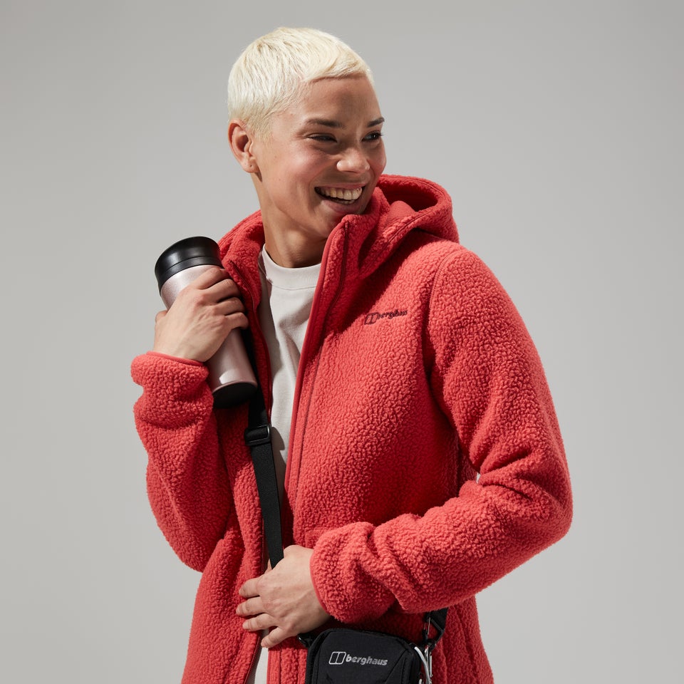 Women's Darria FZ Hooded Jacket - Red