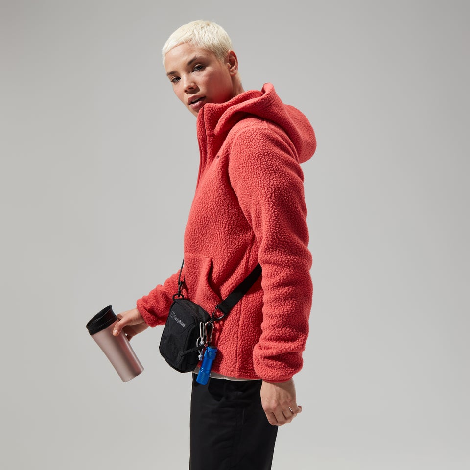 Women's Darria FZ Hooded Jacket - Red