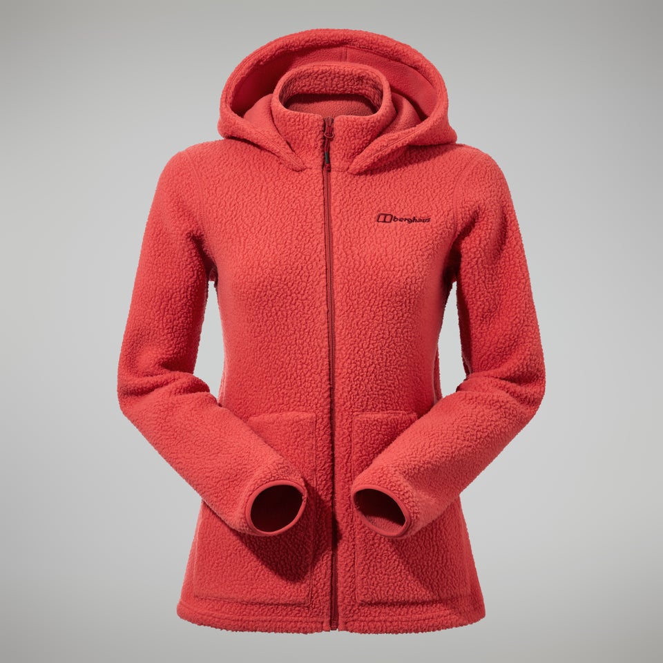 Women's Darria FZ Hooded Jacket - Red
