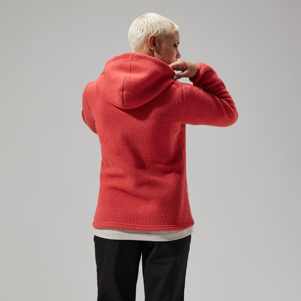 Women's Darria FZ Hooded Jacket - Red