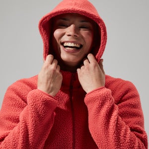 Women's Darria FZ Hooded Jacket - Red