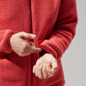 Women's Darria FZ Hooded Jacket - Red