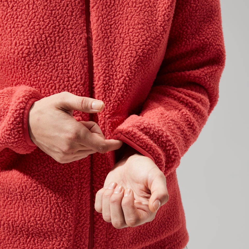 Women's Darria FZ Hooded Jacket - Red