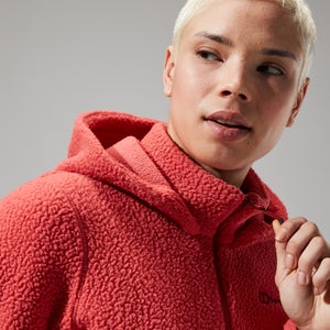 Women's Darria FZ Hooded Jacket - Red