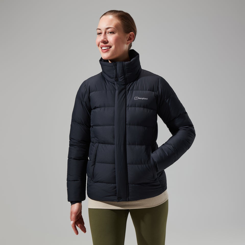Rosthwaite Reflect Daunen Jacke für Damen - Schwarz