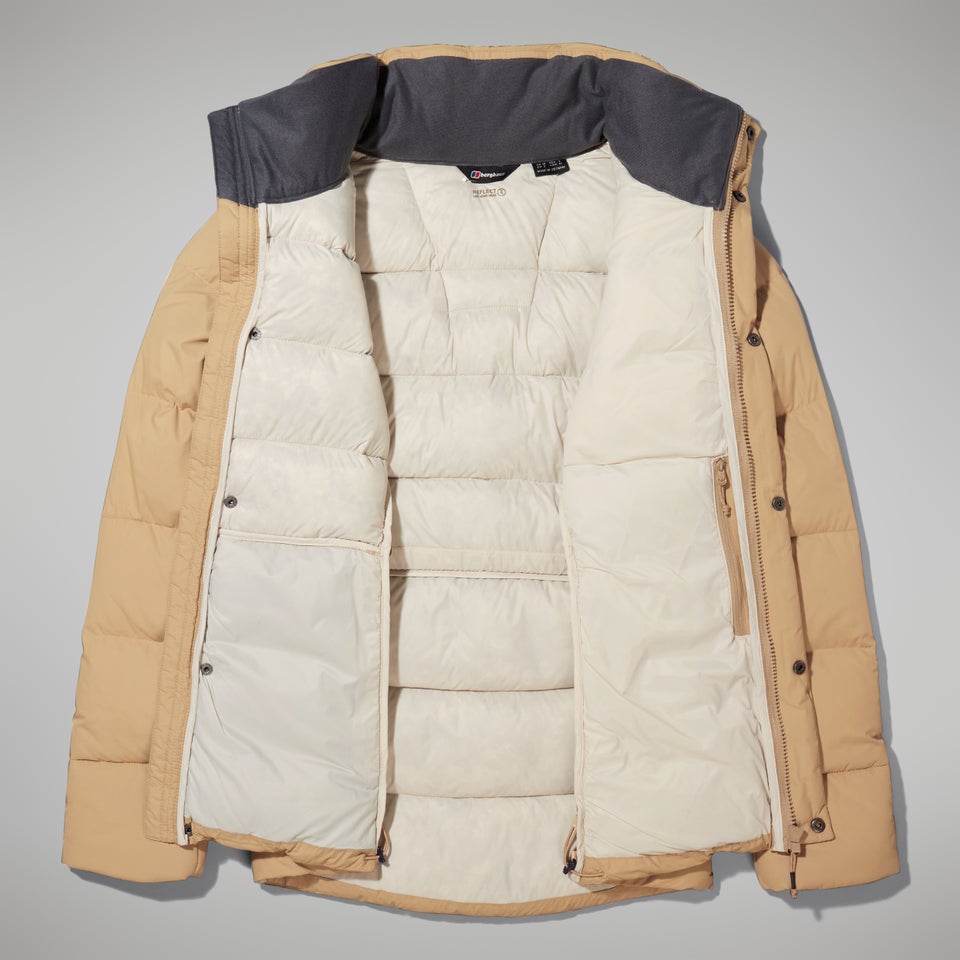 Rosthwaite Reflect Daunen Jacke für Damen - Naturfarben