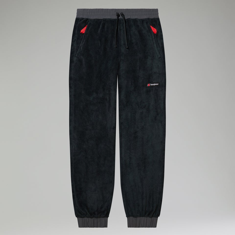 Unisex Oversized Fleece Pant - Black