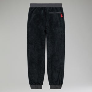 Unisex Oversized Fleece Pant - Black