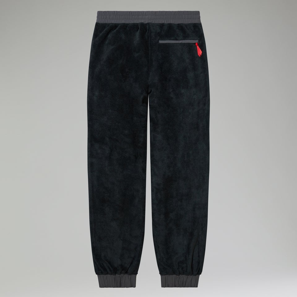 Unisex Oversized Fleece Pant - Black