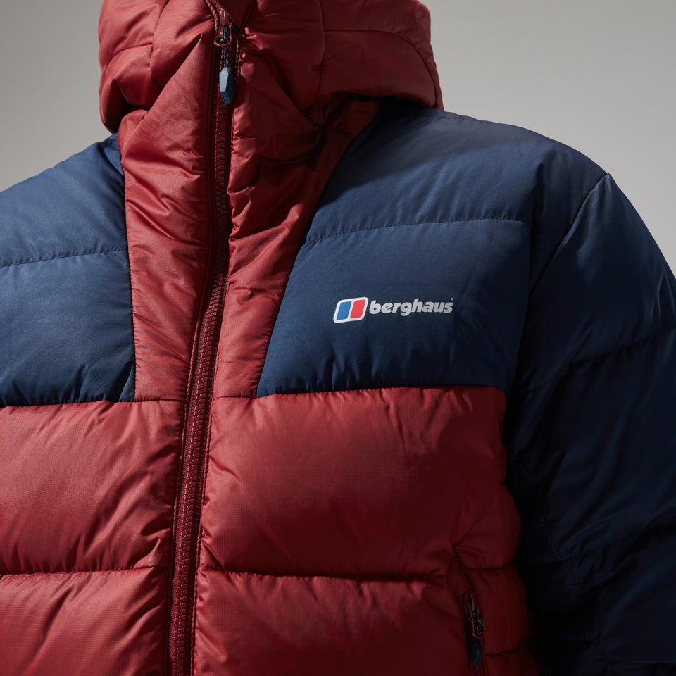 Men's Urban Ronnas Reflect Jacket - Dark Red/Dark Blue