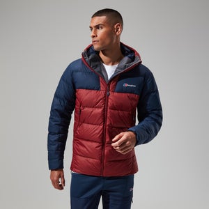 Men's Urban Ronnas Reflect Jacket - Dark Red/Dark Blue