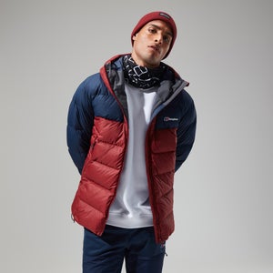 Men's Urban Ronnas Reflect Jacket - Dark Red/Dark Blue