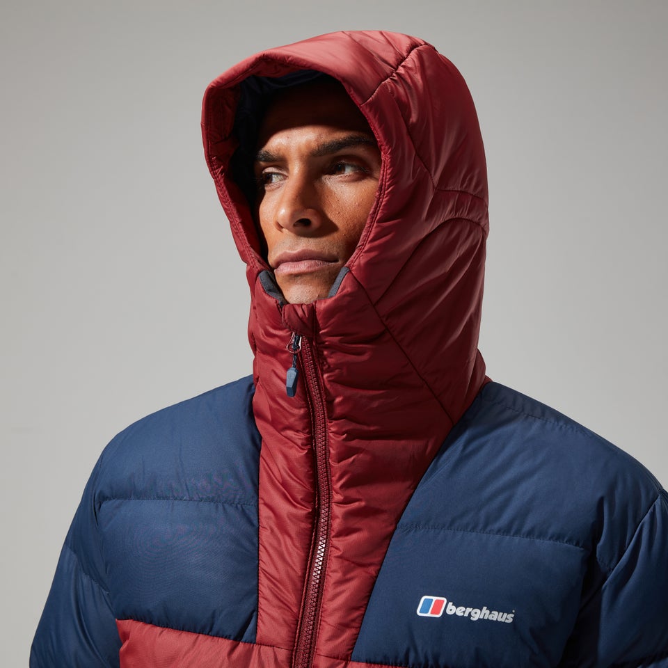 Men's Urban Ronnas Reflect Jacket - Dark Red/Dark Blue