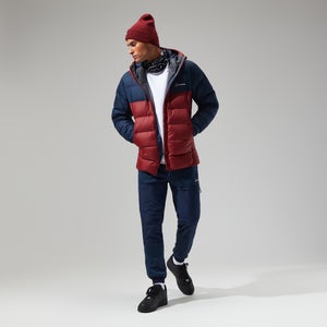 Men's Urban Ronnas Reflect Jacket - Dark Red/Dark Blue