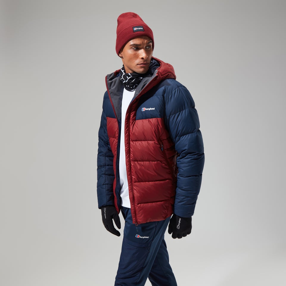 Men's Urban Ronnas Reflect Jacket - Dark Red/Dark Blue