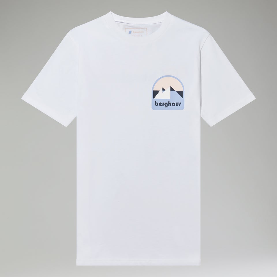 Unisex Mtn Anaglyph T-Shirts - White