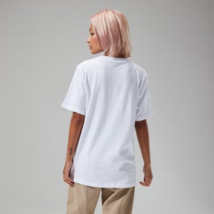 Unisex Mtn Anaglyph T-Shirts - White