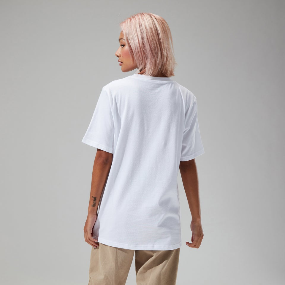 Unisex Mtn Anaglyph T-Shirts - White