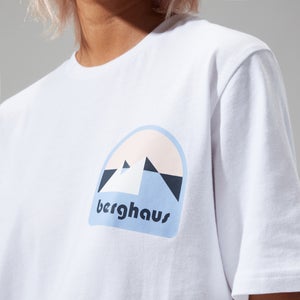 Unisex Mtn Anaglyph T-Shirts - White