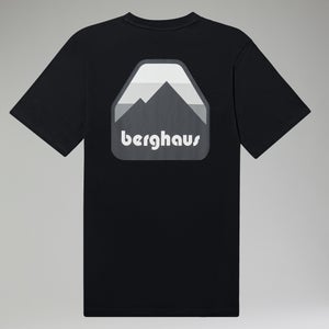 Unisex Graded Peak T-Shirts - Black