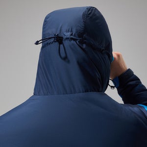 Men's Menahan Insulated Hooded Jacket - Blue/Dark Blue