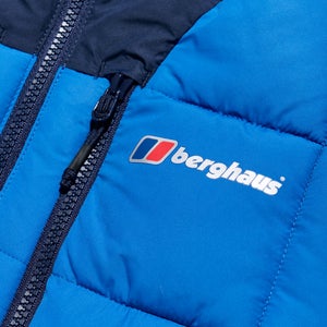 Men's Menahan Insulated Hooded Jacket - Blue/Dark Blue