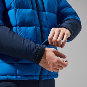 Men's Menahan Insulated Hooded Jacket - Blue/Dark Blue