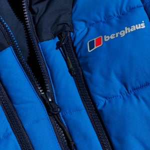 Men's Menahan Insulated Hooded Jacket - Blue/Dark Blue