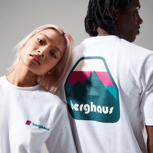 Unisex Graded Peak T-Shirts - White