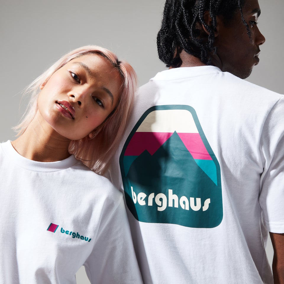 Unisex Graded Peak T-Shirts - White