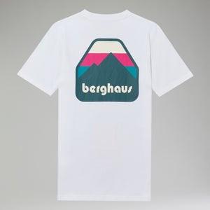 Unisex Graded Peak T-Shirts - White