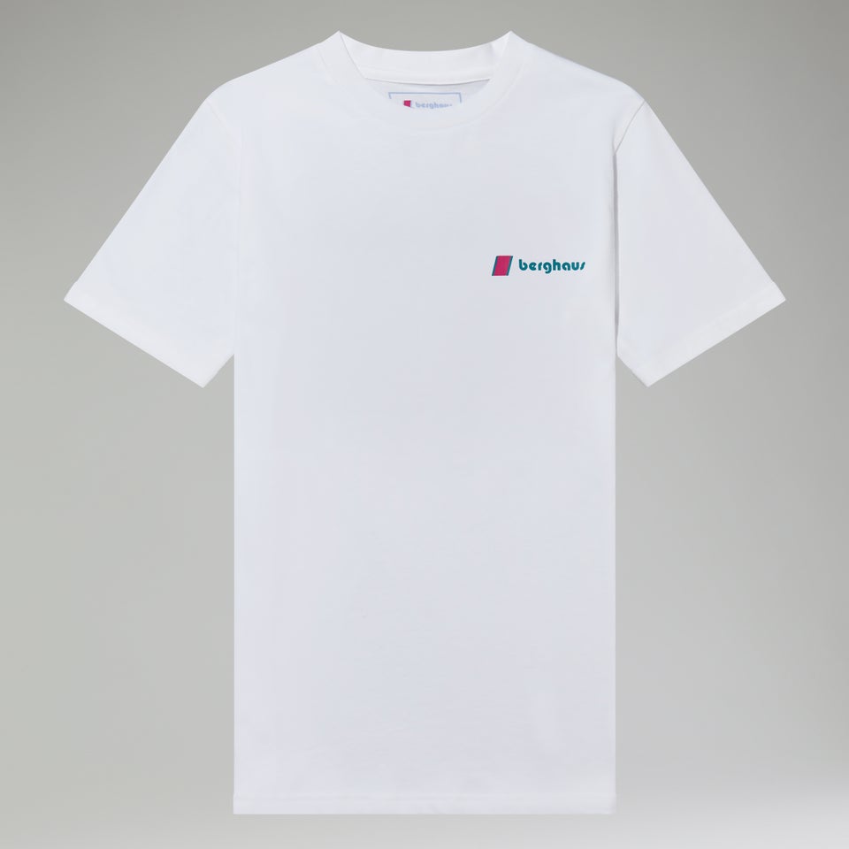 Unisex Graded Peak T-Shirts - White