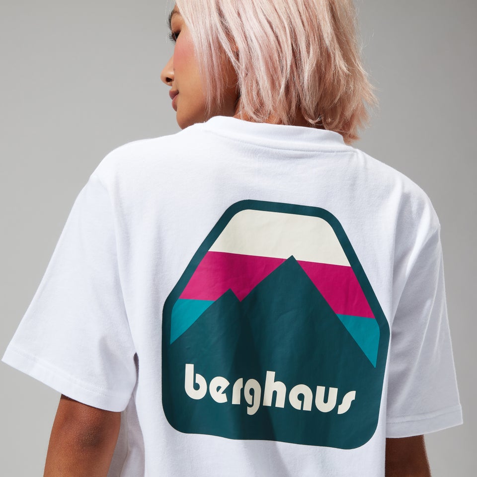 Unisex Graded Peak T-Shirts - White