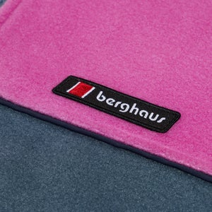 Unisex Blockback Full-zip Fleece - Dark Blue/Purple