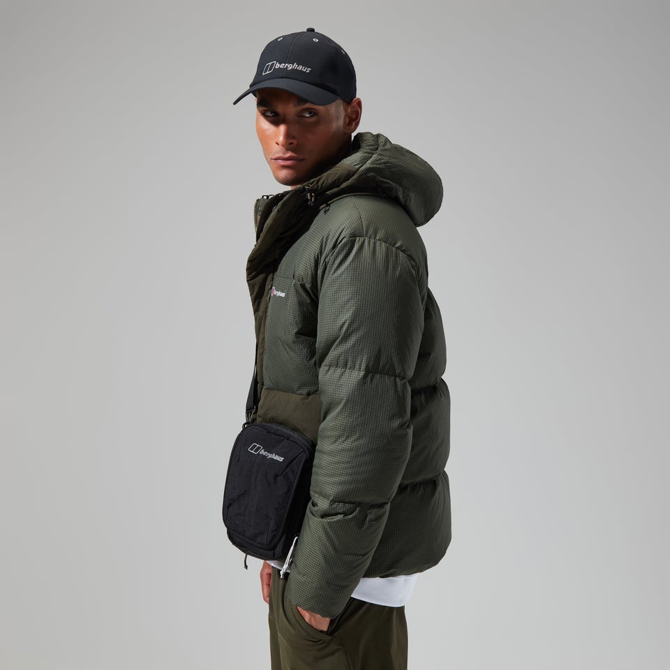 Men's Sabber Down Hooded Jacket - Dark Green