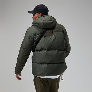 Men's Sabber Down Hooded Jacket - Dark Green