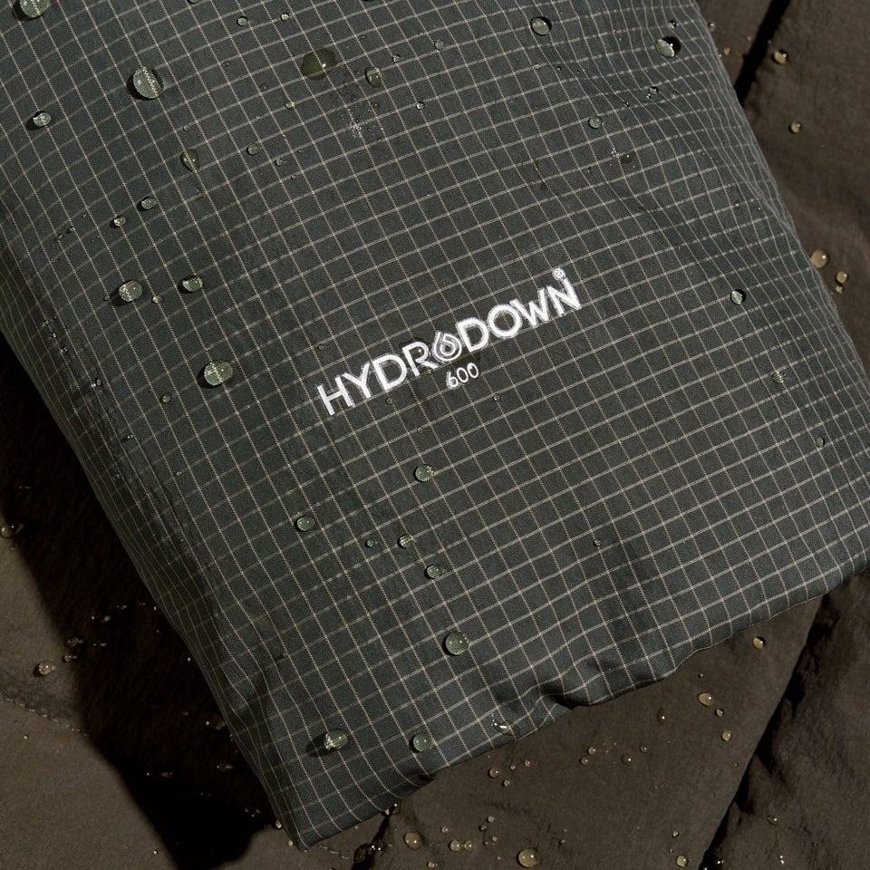 Men's Sabber Down Hooded Jacket - Dark Green