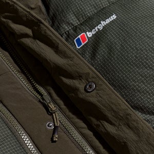 Men's Sabber Down Hooded Jacket - Dark Green