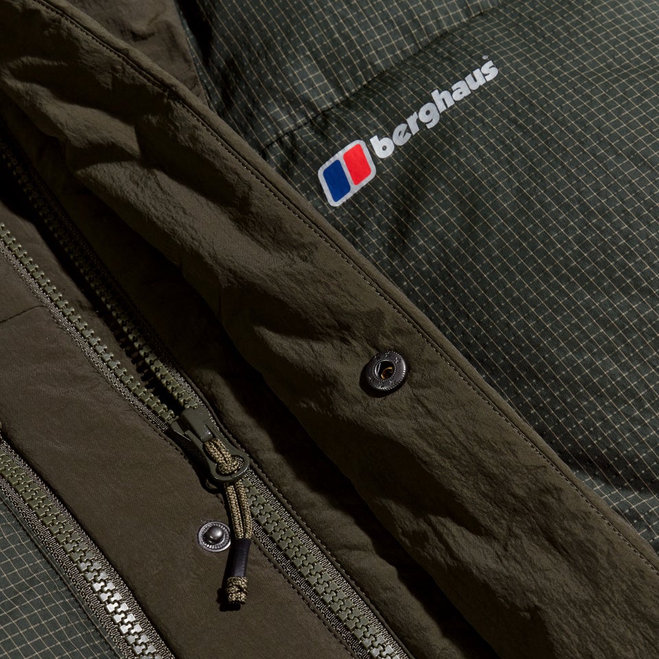 Men's Sabber Down Hooded Jacket - Dark Green