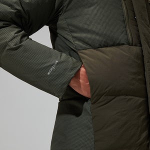 Men's Sabber Down Hooded Jacket - Dark Green