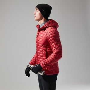 Men's Cuillin Insulated Hoody - Dark Red